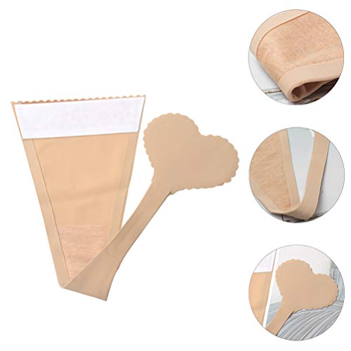 ABOOFAN Cuecas C-String Femininas Tangas Calcinhas Adesivas Lingerie Roupa Interior Em Forma de Cora