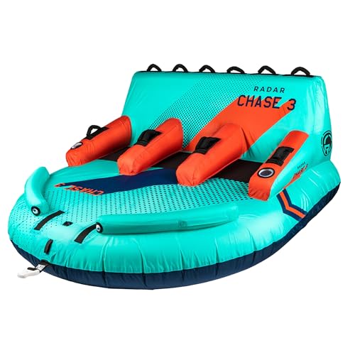 RADAR Chase 3-3 Person Inflatable Dual Towable Tube