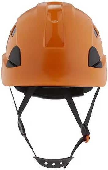 Climbing Inspired Hard Hat, Ratcheting, Orange, Mfr: 20923-A