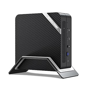 MINIS FORUM Mini PC UM560 XT AMD Ryzen 5 5600H 6 kernen/12 threads, 16 GB RAM, 512 GB PCIe SSD, miniatuurcomputer, 2,5 inch SATA-sleuf, 2 x HDMI & USB-C, 2,5 G RJ45, 6 x USB-poorten