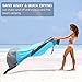 Esup Beach Blanket Sand Proof Oversized Waterproof 10'x 9' Beach Mat for 7 Adults, Lightweight Durable 210T Ripstop Nylon, Best Picnics Blanket Mat for Travel Sports Camping