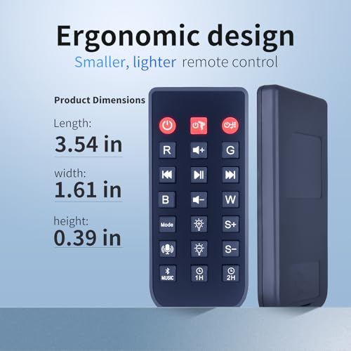 Télécommande de rechange Coolnight WH-E12A et PIKOY WH-E14A ZWP - 6