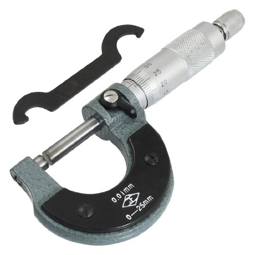 Calibrador digital Aexit gris pizarra 0-25mm 0.01mm miniatura 1