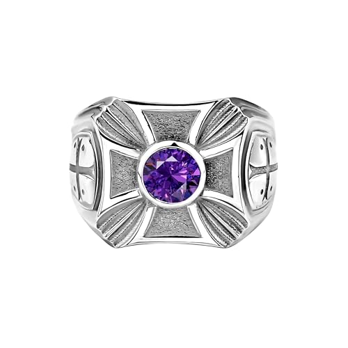 Chevalière argent et améthyste bague homme pour affirmer son style au quotidien