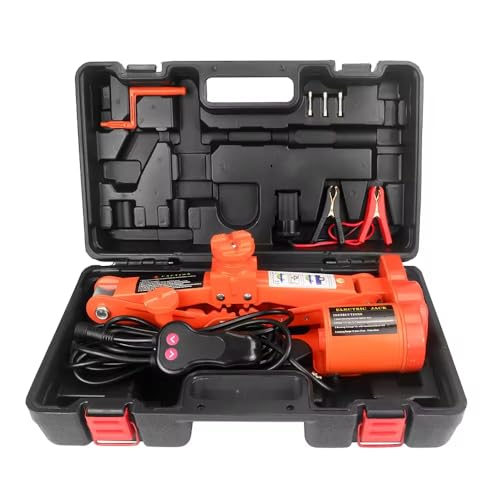 Standheiz Cric Elettrico 3T Per Auto E Suv, 12V Dc Martinetto Per Auto Elettrica, Cric A Carrello Di Emergenza Per Camion, Camper - 2