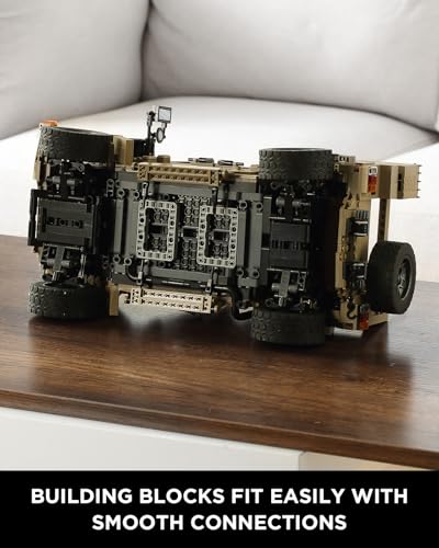 JLTV Building Blocks for Adults, Military Vehicles Building Sets, Collectible Car Building Kit for Adults (2479 Pcs) - Image 5