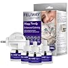 FELIWAY Optimum Cat Calming Plug in Pheromone Diffuser Kit & 3 Refills - Helps Reduce Common Signs of Stress in Cats & Kittens, #1 Vet Recommended Brand, Enhanced Calming