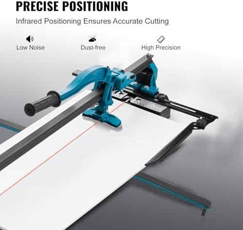 Bild 2 - VEVOR Fliesenschneider mit einer Gesamtschnittlänge von 1200mm, Schnittstärke 4-15mm Mindest. Schnittbreite 25mm Fliesenschneidmaschine inkl. Extra Schneidrad Fliesenverlegungs-& Renovierungsprojekten