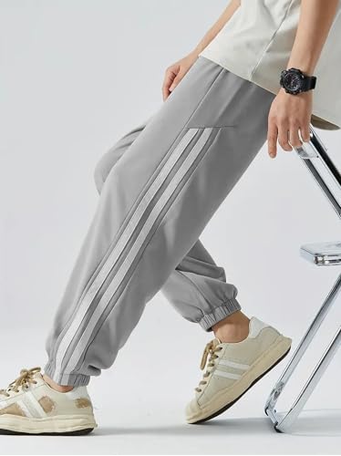 Image of Lymio Track Pant for Men || Stylish Look Disign Track Pant || Side Stripe Look Style Pant (Packs Also Available) (TP-32-33)