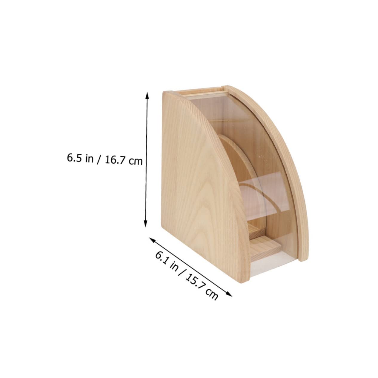 NAMOARLY Coffee Filter Holder Paper Filter Rack Sturdy Construction Neat Kitchen Easy to Clean