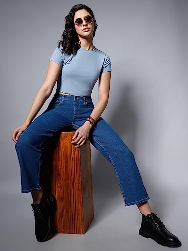 Image of HIGH Star Women's Regular Fit Mid Rise Jeans