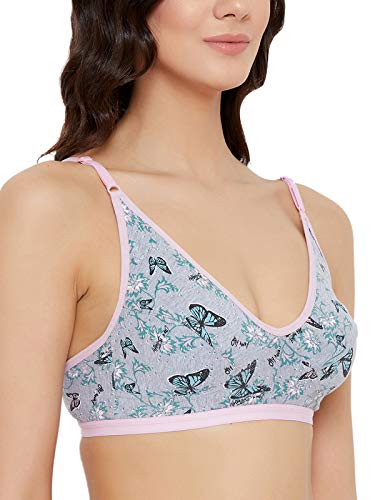 Image of Clovia Women's Cotton Non-Padded Non-Wired Full Figure Bra