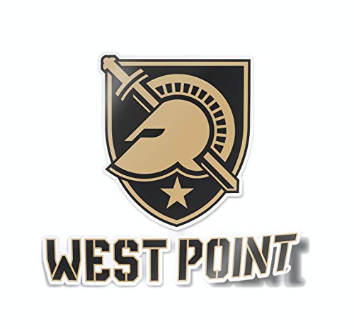 West Point Sticker US Military Academy Army Decal Black Knights Heavy-Duty Waterproof Decal for Cars, Windows, Laptops, Water Bottles, and Coolers (Primary Logo)