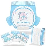 Verleihen Sie Ihrem Komfort einen Hauch von Verspieltheit mit den bezaubernden Bärenmustern! Unsere Windeln verfügen über ultra-süße, geschlechtsneutrale Potty Pants-Muster mit DREI einzigartigen Vorderseiten-Designs. Sie sind nicht nur funktional, sondern auch für Ihr taktiles Vergnügen gestaltet und ergänzen die verspielten Bärenprints für ein herrlich angenehmes Trageerlebnis.