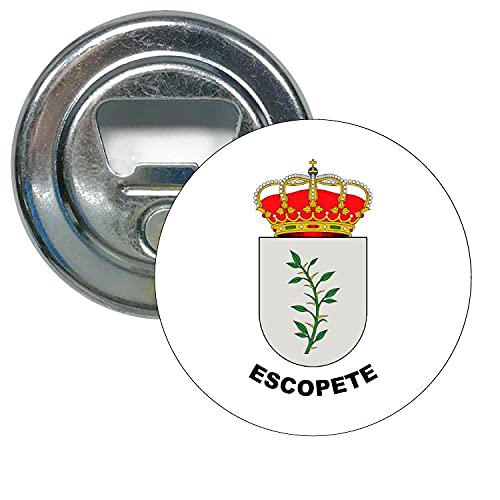 ABRIDOR REDONDO ESCUDO HERALDICO ESCOPETE GUADALAJARA