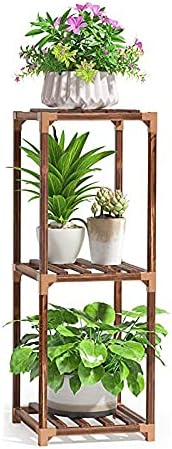 Amazon 花台 フラワースタンド 屋内植物用植物スタンド 観葉植物 飾り台 園芸ラック ガーデンラック 花棚 盆栽棚 プランタースタンド 屋内 屋外 リビングルーム バルコニー 庭用 植物棚 3段式 Diy 工具 ガーデン