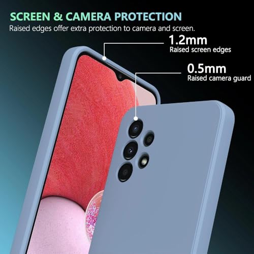 ULXITEYU Soft TPU Slim Case for Samsung Galaxy A13 4G, Lightweight, Snug Fit, Drop-Resistant, Shock-Absorbent, Scratch-Resistant, Grass Gray - image 5