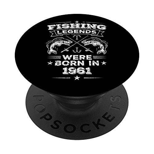 Regalos de cumpleaños 61 para ella 1961 - Regalo de cumpleaños para él PopSockets PopGrip Intercambiable