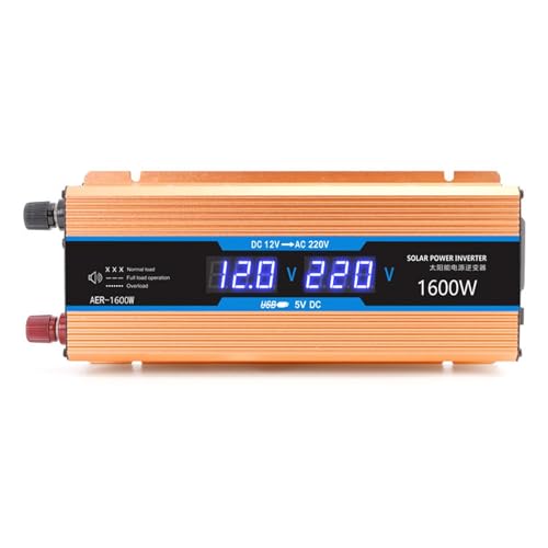Onduleur 2200W avec double affichage numérique convertisseur 60V