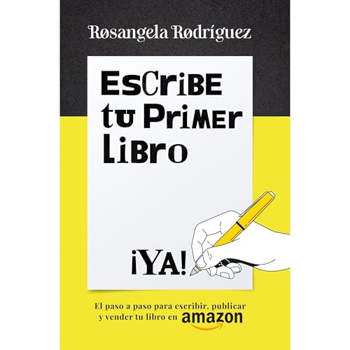 Escribe tu primer libro &iexcl;YA! Audiolibro Por Rosangela Rodr&iacute;guez Garrido arte de portada
