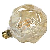 TIANFAN Żarówka LED, żarówka vintage, 4 W, żarówka LED, żarówka Edison, 220/240 V, E27 (Lotus)