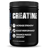 Blue Collar Nutrition Creatine Monohydrate – Easy Dissolves 300g, Pre-Workout Unflavored Creatine Powder for Men, Helps Boost Performance, Increase Strength & Speed Up Muscle Recovery (60 Servings)