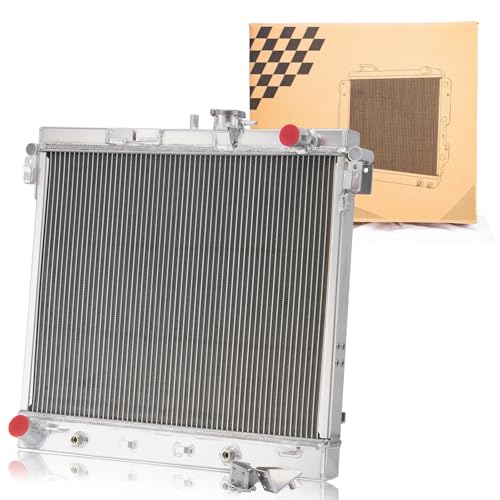 Radiator For 2006-2010 Hummer H3 3.5L L5, 2008-2010 Hummer H3 5.3L V8, 2009-2010 Hummer H3T 3.7L L5 5.3L V8, 2009-2012 Chevy Colorado, GMC Canyon 5.3L V8, 2 Row Radiator