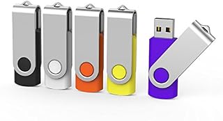 Aiibe 5pcs USB Flash Drive 4gb Pen Drive Thumb Drives