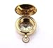 Nautical Collectible Retro Style Compass Decorative Gift Item Brass Finish Compass (Brass Finish)