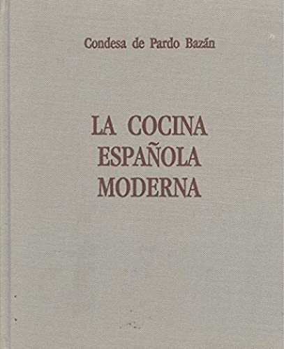 Portada de La cocina espaÑola moderna