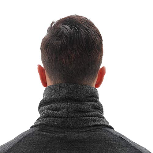 NovForth Winter Neck Warmer Men Ski, Neck Gaiter Face Scarf Women, Fleece Scarf for Men Gaiter Mask, Thick Windproof Scarves