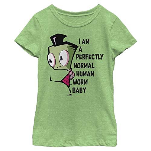 Nickelodeon Invader Zim Perfectly Normal Girls Short Sleeve Tee Shirt
