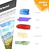 Artecho Aquarellpapier A4 300g 40 Blatt mit Aquarellpinsel und Bleistift, Weiß Aquarellblock 21×29.7 cm, Malblock für Aquarell, Acryl, Zeichnen, Malen. #4