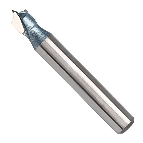 ENPOINT CNC Roundover Bit, Carbide-Tipped Beadboard Router Bit, 1/4