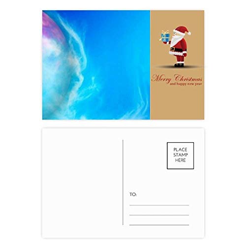 Cartes postales étoiles bleues et jaunes pour de la correspondance
