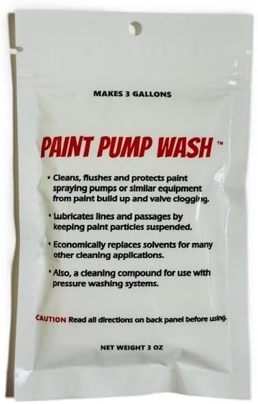 Paint Pump Wash - Paint Sprayer Cleaner - Makes 3 Gallons