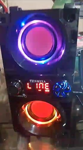 Altoparlante Bluetooth BOHINI T77 160W Con Luci LED - Potente Stereo Portatile, Subwoofer, TWS, 15 Ore Di Autonomia, Per Feste - 5