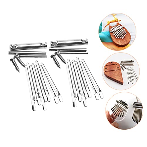 Milisten 8 Conjuntos De Instrumentos Musicais De Estilhaços De Piano De Polegar Para Adultos Mini In