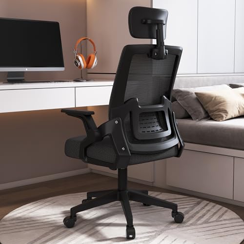 TREHOME High Back Office Chair - Ergonomic Desk Chair for Home Office Chair - Mesh Ergonomic Gaming...