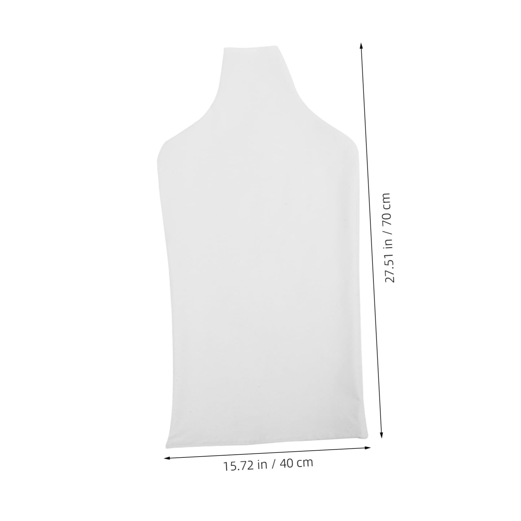 OUNONA Mini Tailor Dressmaker Mannequin Half Body Mannequin Cover Realistic Proportion Easy to Clean Seasonal Decor