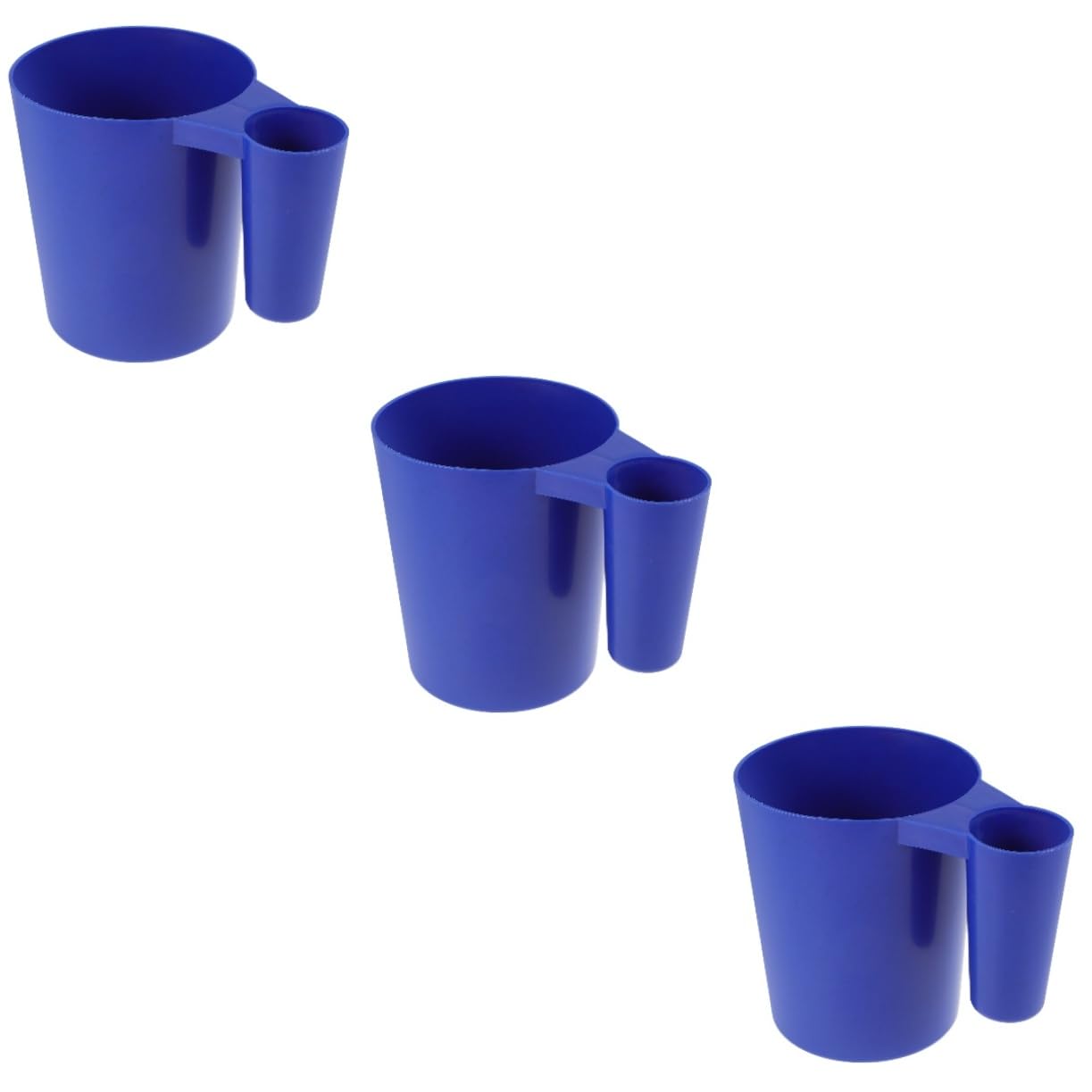TOYANDONA 3 Piezas Herramienta de Limpieza de Piscinas Limpiador pequeño Cuchara Piscinas Mantenimiento cucharón Pala de plástico para Piscina Cuchara de plástico el plastico Blue