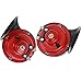 Auto Horn Fahrzeug Hupe Lautes Lautspreche Dual Tone Schnecken hörner Universal Elektrische Luft Hupe 12V 150db für PKW Autos Boot Cars Lkw Motorrad (1 Paar)