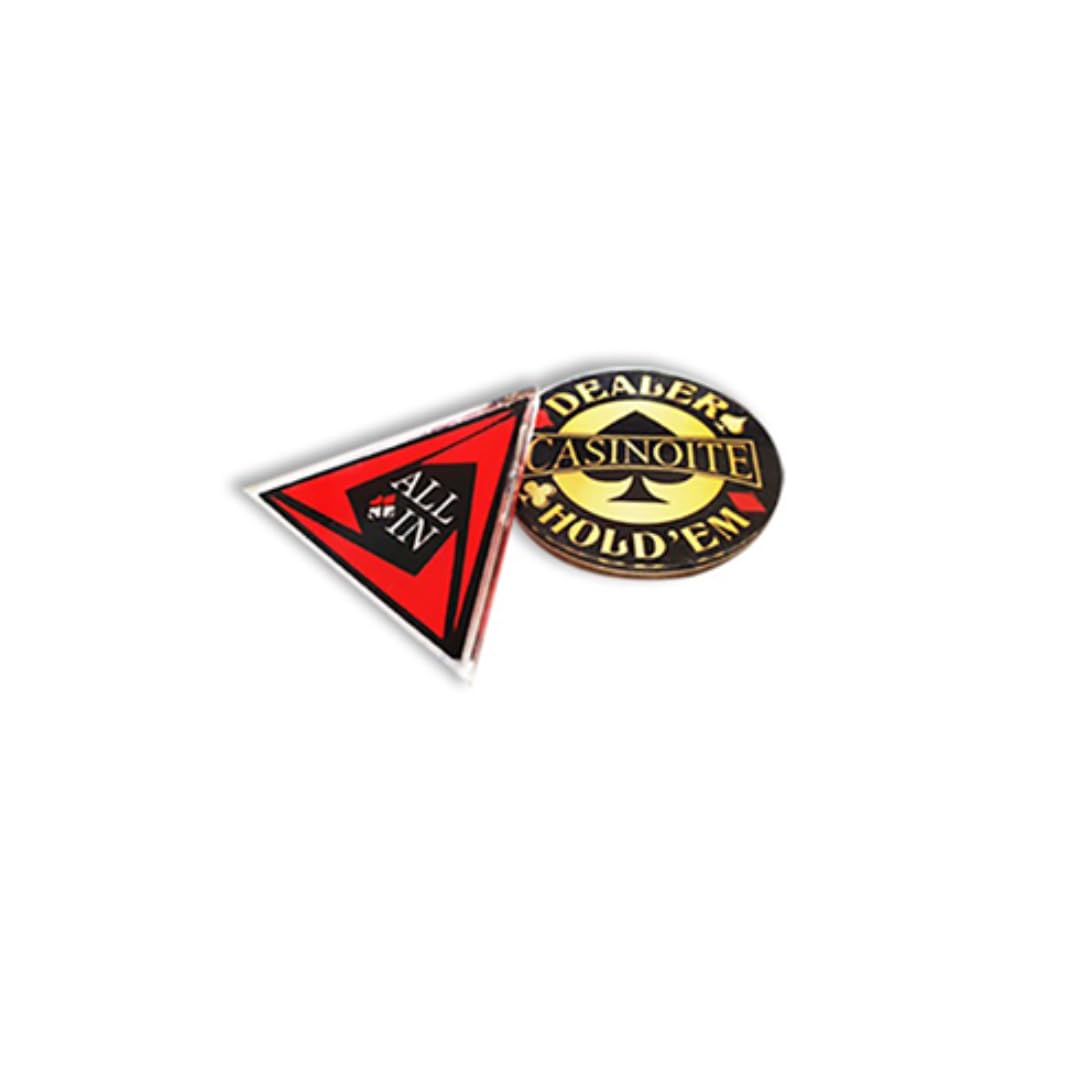 casinoite Rummy Counter Chips Casino Grade 300 Black Case 1