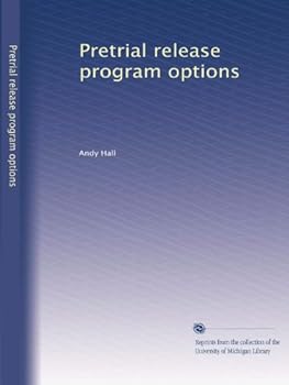 Paperback Pretrial release program options Book