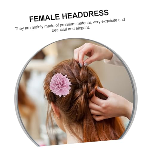 Épingles à cheveux japonaises fleur violette pour accessoires cheveux - 6