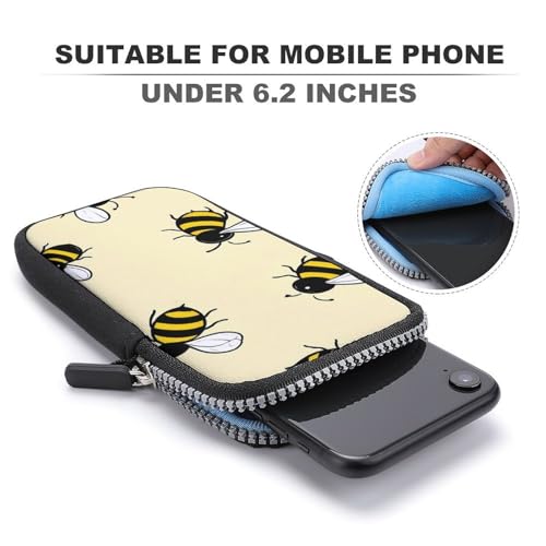 Men's Small Cell Phone Purses Travel Purse Holder Cellphone Wallet Bag3