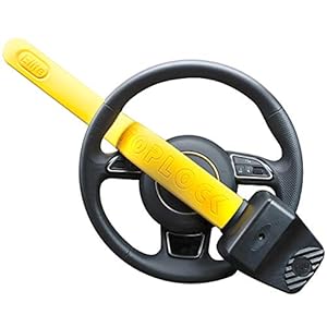 Stoplock Pro Elite Car Steering Wheel Lock HG 150-00 – Safe Secure Heavy Duty Anti-Theft Bar – Universal Fit – Includes…
