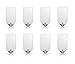 KAERSI M1 Small Adhesive Hooks for Key, Stainless Steel - 8 PCS