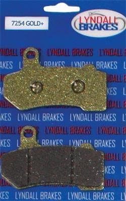 Lyndall Racing Brakes 7233-G+ Gold+ Brake Pads