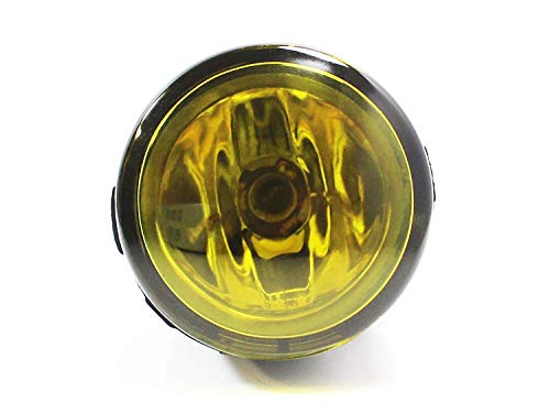 image for iJDMTOY One Pair (LH and RH) Selective Yellow Lens Halogen Fog Light A